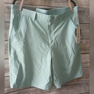 Men's Mint Green Flat Front Shorts, Rorie Whelen GOLF, NWT
